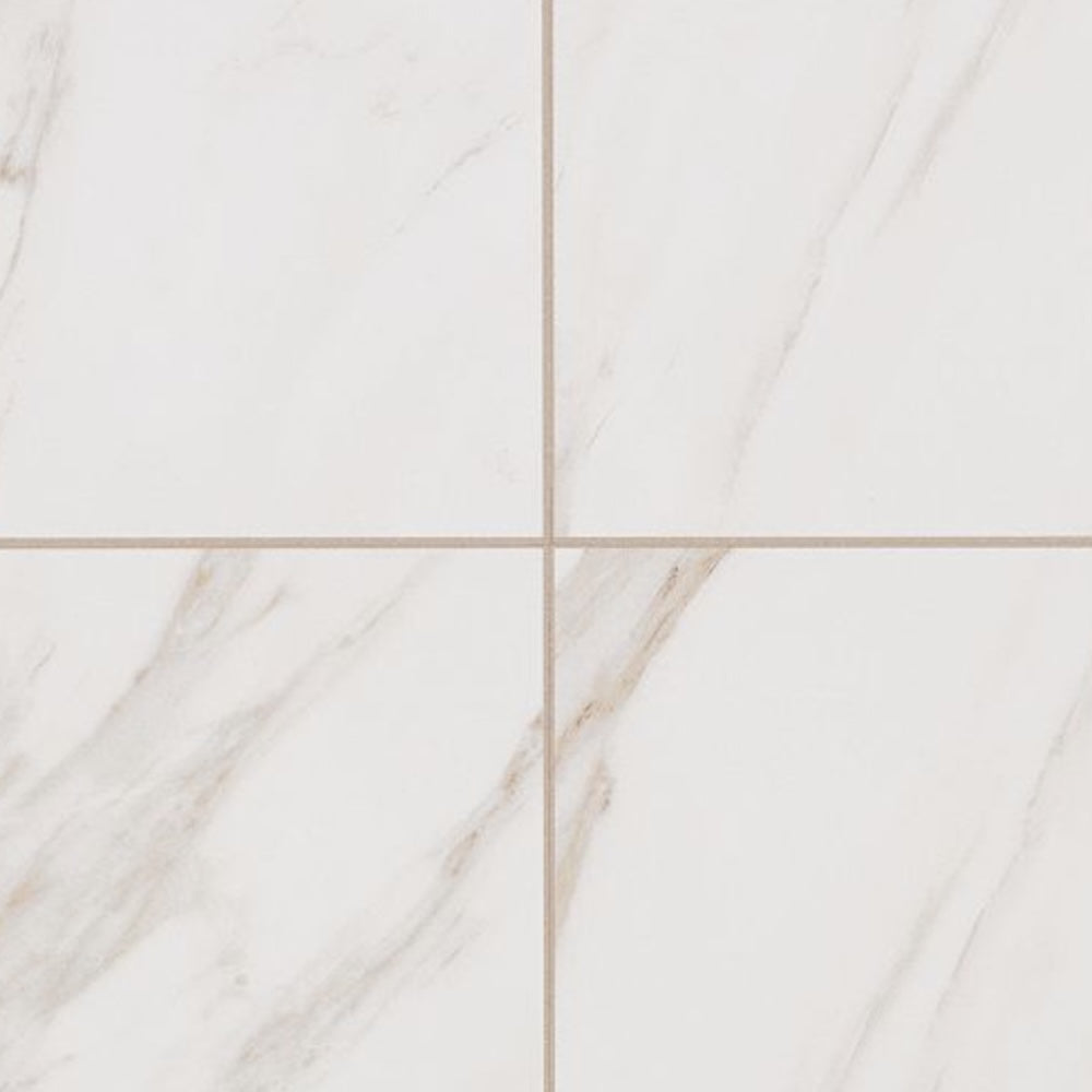 BERTOLINO BIANCO CARARRA MATT 1212 A Grade Tile (4662)